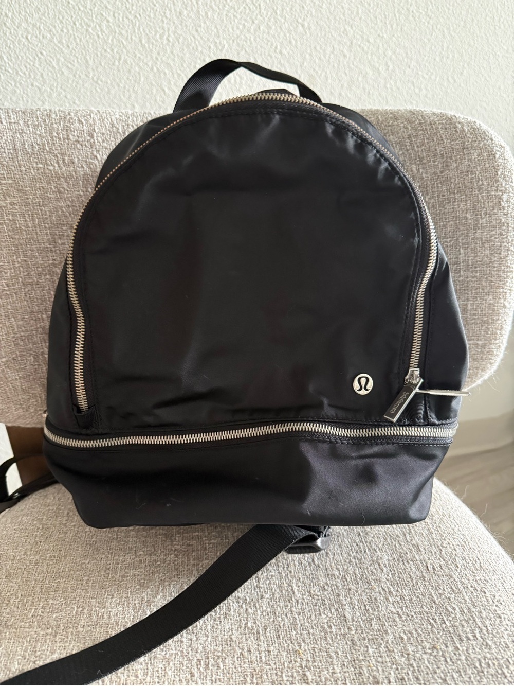 lululemon City Adventurer Mini Backpack with Silver Zippers